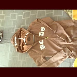 Bcbg zip up sweatshirt